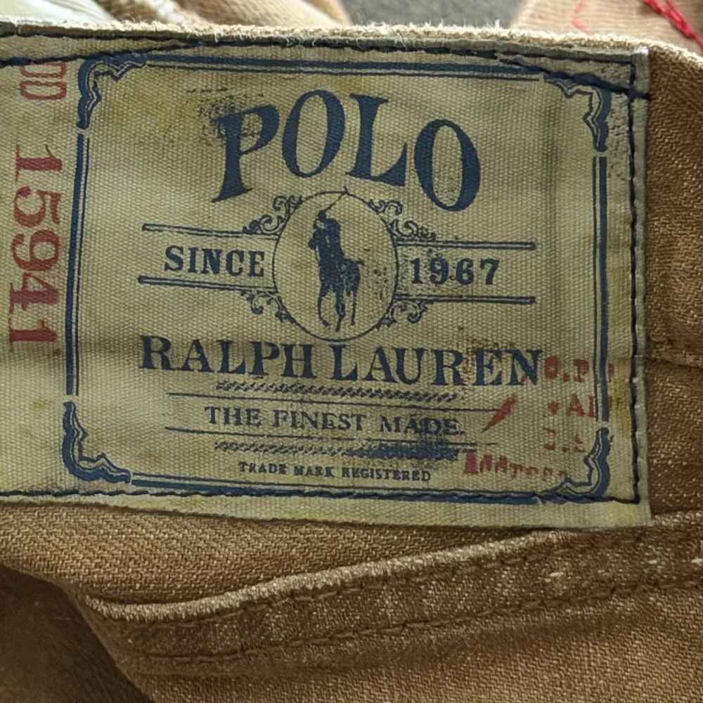 NWT Polo Ralph Lauren Classic Fit Baxter Tan 867 Jeans Size 32x32 - Picture 8 of 16